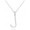 MINET JMAS710JSN45 - Strieborný náhrdelník písmeno 