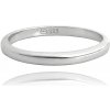 MINET JMAN0328SR52 - Minimalistický strieborný snubný prsteň veľkosti 52
