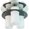 Luxera s.r.o. LUXERA 69044 MACAO 3xE27/60W+3xLED/3W,CHR/OPAL/SMOKED
