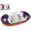 Banquet Misa v košíku Lavender 30,5cm 4 diely