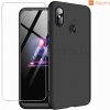 Púzdro Roybens 360 Full Body pre Xiaomi + tvrdené sklo - Čierne Pre Xiaomi: Redmi 9C