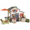 Domček Priateľov s pracovnou dielňou pre meteorológov Friends House Life Smoby rozšíriteľný s UV filtrom