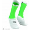 COMPRESSPORT Pro Racing Socks v4.0 Bike ponožky, neon green/white T2 (EU 39-41)
