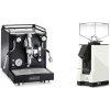 La Pavoni Cellini Classic, black + Eureka Mignon Silenzio, BL white