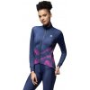 ALÉ Cycling Clothing Alé PRAGMA Cosmic W Jacket, Navy blue Veľkosť: XL Teplá a vetruodolná dámska cyklistická bunda
