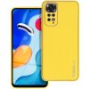 Kryt Forcell LEATHER Case Xiaomi Redmi Note 11 / 11S žltý