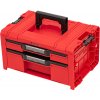 Box na náradie QBRICK SYSTEM PRO Drawer 2 Toolbox 2.0 Expert RED Ultra HD - 45,0 x 31,0 x 24,4 cm
