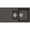 Granitový kuchynský drez SCHOCK Formhaus D-150L s excentrom Farba: asphalt