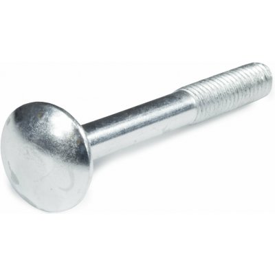 Skrutka vratová DIN603 ZN, 12ks, 6x80, EXTOL PREMIUM