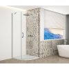 GELCO TRINITY CHROM štvrťkruhový kút 900x900 pravý, číre sklo, GT6590CL-CH GT6590CR-CH
