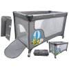 cestovná postieľka R-SPORT KM2 125x66x50 cm, sivá (cestovná postieľka)