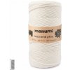 Manumi Macramé priadza stáčaná 5mm natural 125m - 3 ks