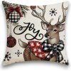 Vianočná obliečka na vankúš 45 × 45 cm, vianočný sob