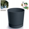 PROSPERPLAST Kvetináč TUBO P 17,8cm antracit