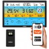 MULTI METEOROLOGICKÁ STANICA BAROMETER ALARM WIFI MERANIE KVALITY VZDUCHU