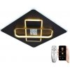 NEDES LED Stmievateľné stropné svietidlo LED/90W/230V čierna + diaľkové ovládanie ND3744 + záruka 3 roky zadarmo