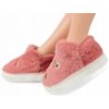 Stylowe-Kapcie detské papuče ružové veľkosť 28-29