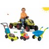 Smoby set traktor Claas Farmer XL Žaba s prívesom a Écoiffier fúrik s vedro setom 710114-2