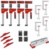 Bessey KRE-SET-A Korpusové svěrky včetně příslušenství Bessey KRE-SET-A (Sada)