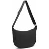 Miss Lulu Minimalistická vodeodolná crossbody taška čierna