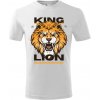 Stymio detské tričko King Lion biele