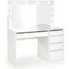 Halmar Toaletný stolík AMORIO biely V-PL-HOLLYWOOD_XL-TOALETKA-BIAŁY + záruka 3 roky zadarmo