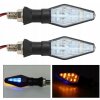 2X 12 LED DVOJFAREBNÉ SMEROVÉ SVETLO PRE MOTOCYKEL, SKÚTER, ŠTVORKOLKU, MOTOCYKEL