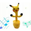 PIKACHU SPIEVAJÚCI TANCUJÚCI VESELÝ HOVORÍ OPAKUJE SVIETI LED Interaktívny