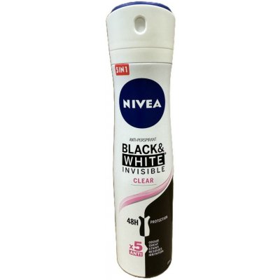 Nivea Invisible for Black & White Clear deospray 150ml