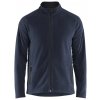 Blåkläder AB 4721 Mikrofleecová bunda Farba: Tmavá námornická modr, Veľkosť: 5XL