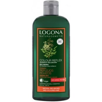 Logona Henna šampón pre hnedé a farbené vlasy 250 ml