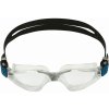 Plavecké okuliare Aqua Sphere Kayenne číre sklá - transp. petrol/stříbrná