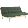 Karup design FOLK SOFA natural pine (pohovka z borovice) karup natural olive green 756