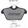 Sada brzdových platničiek kotúčovej brzdy TEXTAR 2160601