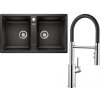 Set RS Blanco Zia 9 + Blanco Catris-S Flexo (antracit + chróm/čierna)