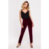 Made Of Emotion trousers M644 gaštan