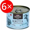 Falco Sense Dog morka a hovädzie 6 x 200 g