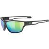 UVEX SPORTSTYLE 806 BLACK MATT/MIR.GREEN 2025