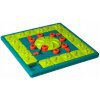 Nina Ottosson Pamlskový hlavolam pre psov Multipuzzle 40 x 40 x 5 cm Obtiažnosť 4 modro zelený