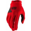 Rukavice RIDECAMP, 100% - USA (červená, veľ. 2XL)