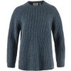 Fjällräven Övik Rib Sweater Women modrá S