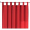 Dekoria Záves na pútkach, červená, Loneta, 133-43