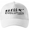 Evolution Football - Šiltovka so zahnutým šiltom a mosaznou sponou - Univerzálna veľkosť ( Biela )