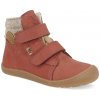 Barefoot dětské zimní boty Koel - Dean 2.0 WP Wool Old pink růžové