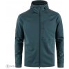Fjällräven Abisko Grid Fleece mikina s kapucňou, mountain blue M