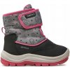 Geox Dievčenské snehule B Flanfil Girl B Abx B263WG 0BCMN C9235 S čierne