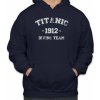 Fajntričko Mikina Titanic, Farba tmavo modrá, Strih/ Variant Pánsky/UNISEX
