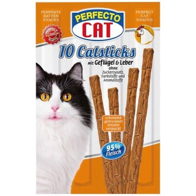 Perfecto Cat Masové tyčky pečeň & hydina 50 g