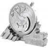 Metal Earth Luxusná oceľová stavebnica Game of Thrones - Targaryen Sigil