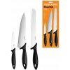 Sada nožov v krabici Fiskars Essential 3 ks
